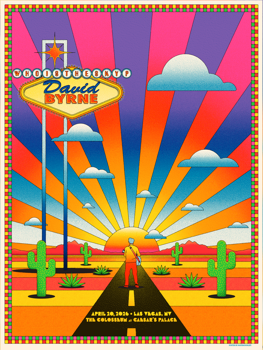 David Byrne • Who Is The Sky? 2026 tour • Las Vegas, NV • 18