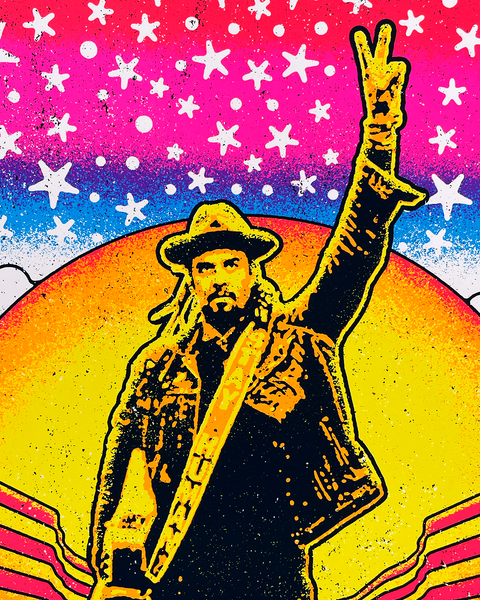 Michael Franti & Spearhead • Red Rocks 2024 • 18x24
