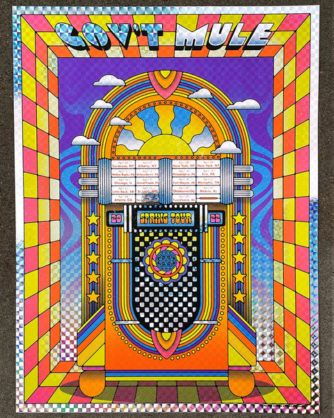 Gov't Mule • Spring Tour 2022 • 18x24 foil edition