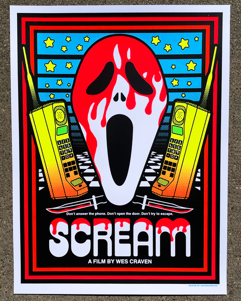 Scream • 18"x24" Blacklight poster