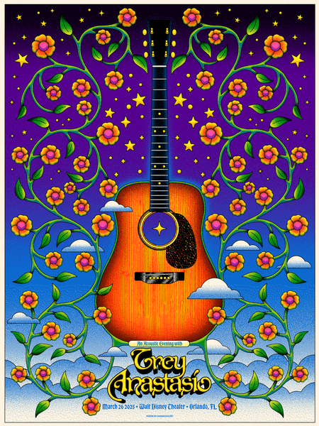 Trey Anastasio Band • Orlando 2025 • 18x24