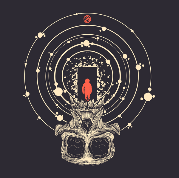 "Discovery" by Suburban Avenger • T-shirt • Garment-Dyed Black