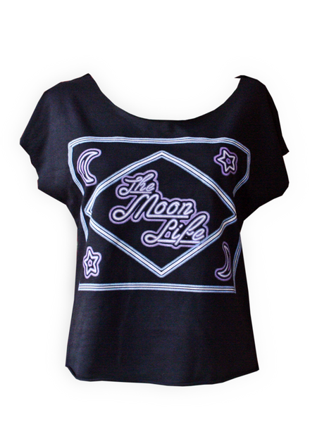 "Fortunes Told" | Crop Top | Black