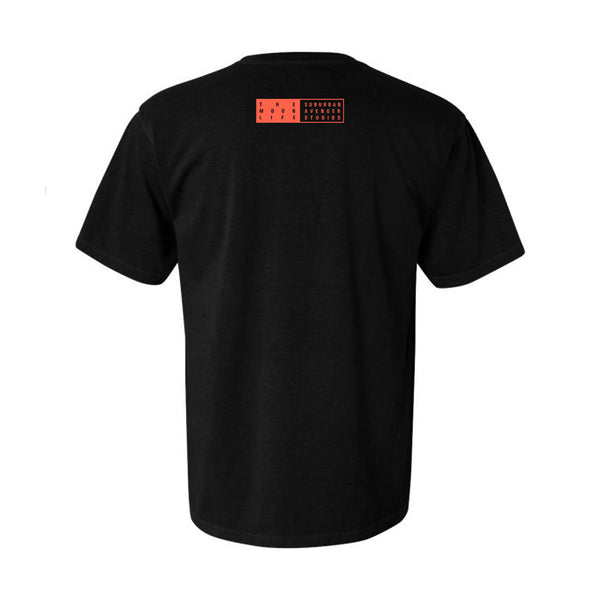 "Discovery" by Suburban Avenger • T-shirt • Garment-Dyed Black