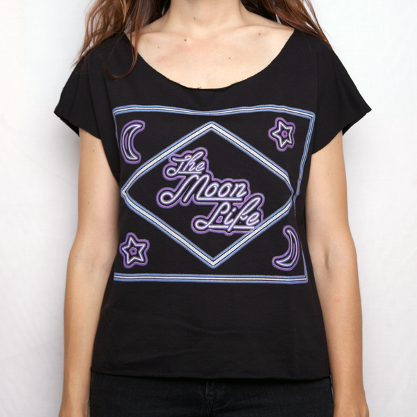 "Fortunes Told" | Crop Top | Black