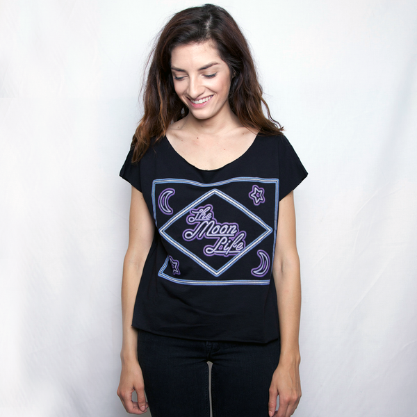 "Fortunes Told" | Crop Top | Black