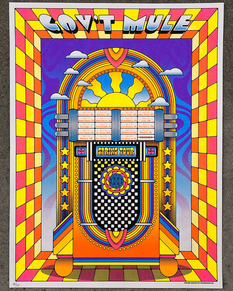 Gov't Mule • Spring Tour 2022 • 18x24 standard edition