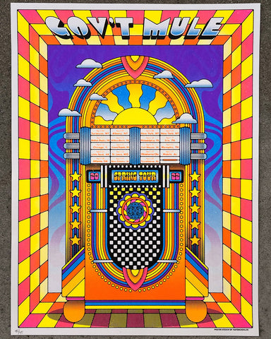 Gov't Mule • Spring Tour 2022 • 18x24 standard edition