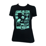 "Litany" • Ladies 'Boyfriend' Tee • Black