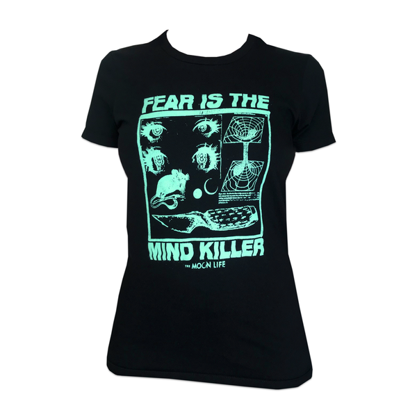 "Litany" • Ladies 'Boyfriend' Tee • Black