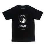 "Standing on the Moon" • T-shirt • Black