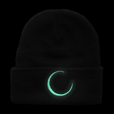 "Crescent Moon" | Cuff Beanie |  Black