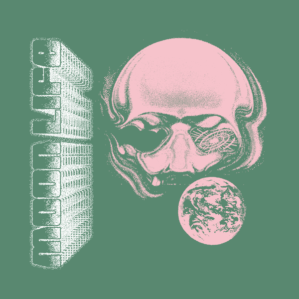 "Target Earth" • Premium T-shirt • Pigment dyed Light Green