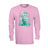 "Mind Flowers" • Long Sleeve • Pink