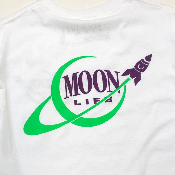 "Space Ways" • Long Sleeve Shirt • White