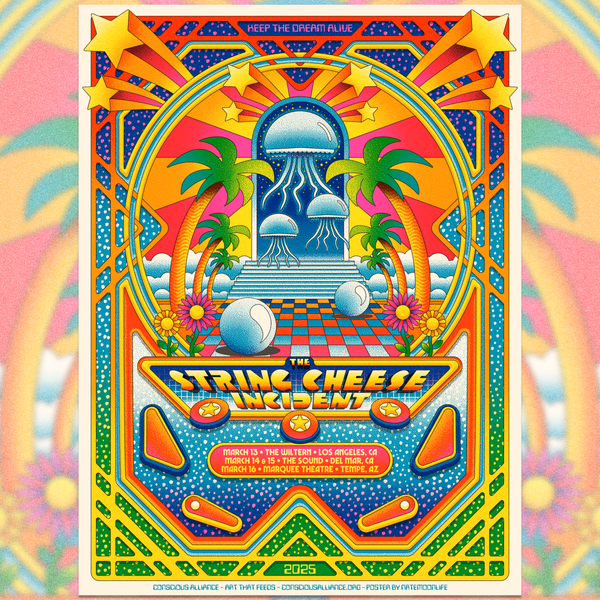 String Cheese Incident • 2025 West Coast Run • 18"x24"