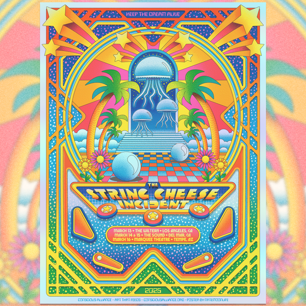 String Cheese Incident • 2025 West Coast Run • 18"x24"