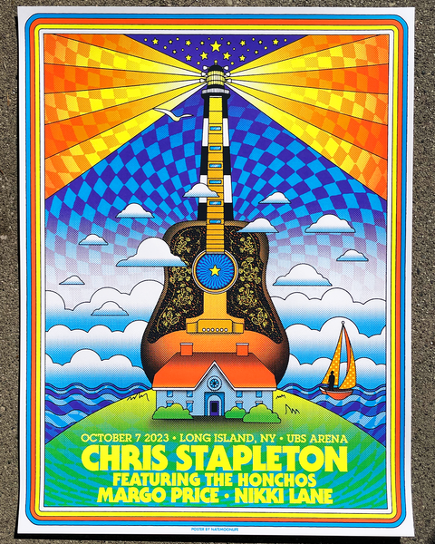 Chris Stapleton • Long Island 2023 • 18"x24"