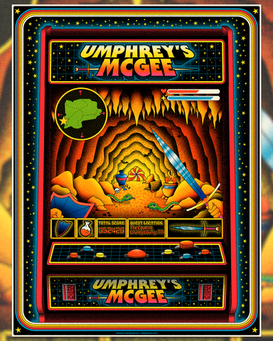 Umphrey's McGee • The Caverns 2026 • 18x24