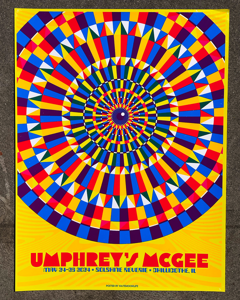 **DISCOUNTED** Umphrey's McGee • Solshine Reverie 2024 • 18x24