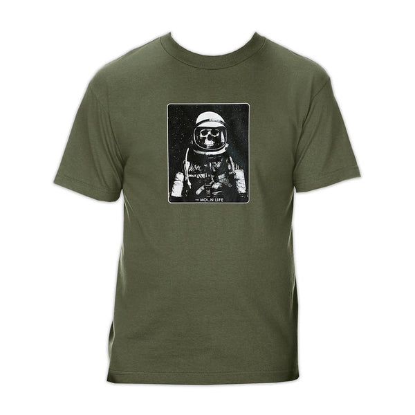 "Astro Zombie" • T-shirt • Military Green