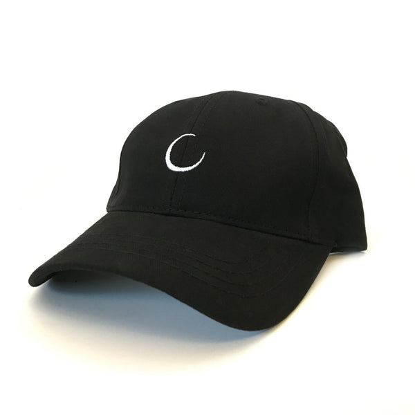 "Crescent Moon" | Dad Hat | Black