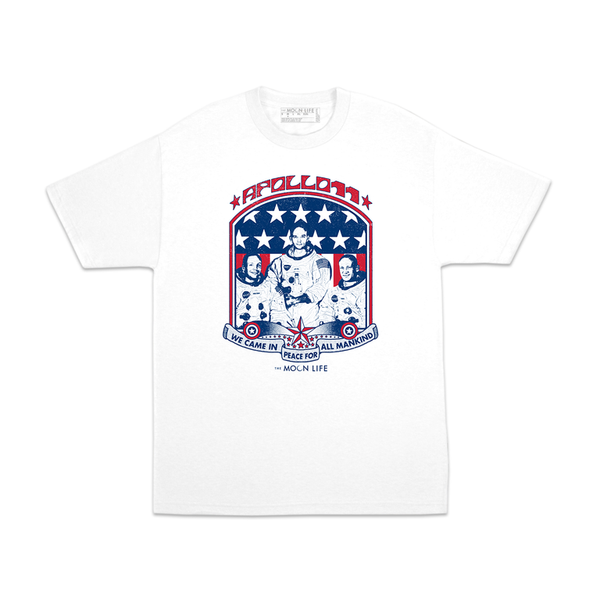 "Apollo 11" • T-shirt • White
