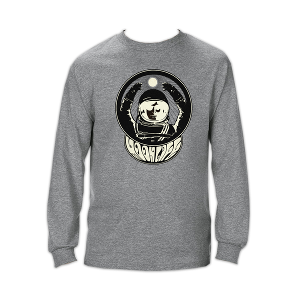 "Moon Man" • Long sleeve shirt • Graphite Heather