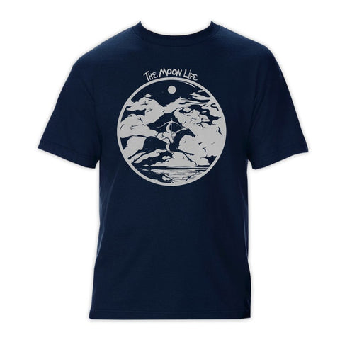 "Lunatics Lament" • T-shirt • Midnight Navy