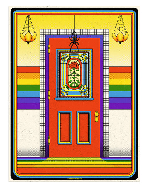 "Rainbow Room" • 18"x24" • Black Light Poster